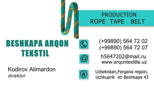 Beshkapa arqon tekstil